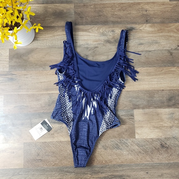 🆕️ Rip Curl | Navy Tribal One Piece Swimsuit - Picture 2 of 7